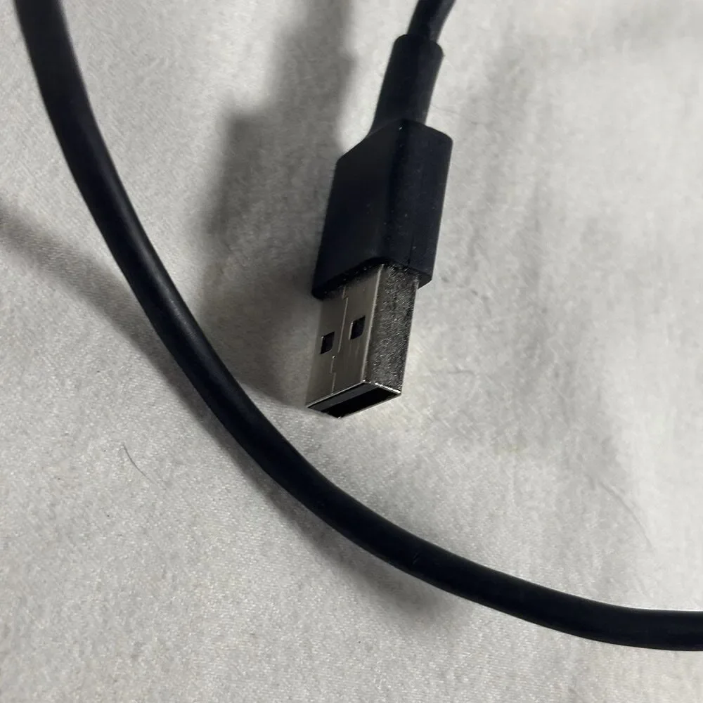 Fitbit Versa Charging Cable Dock Cradle USB Charger Black Replacement
